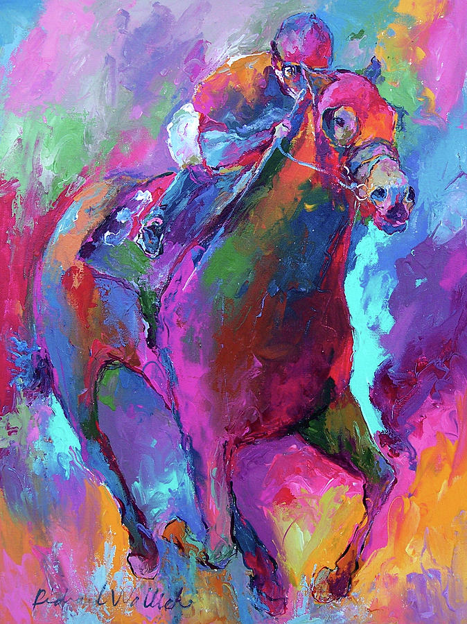 Horse 1 Painting by Richard Wallich