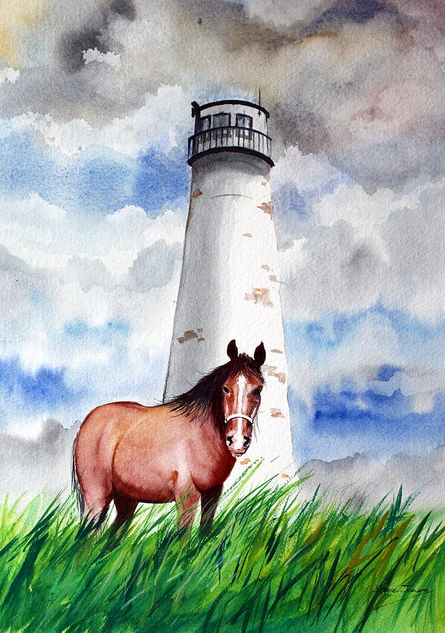 Horse and Lighthouse by Steve Jones Horse and Lighthouse by Steve Jones