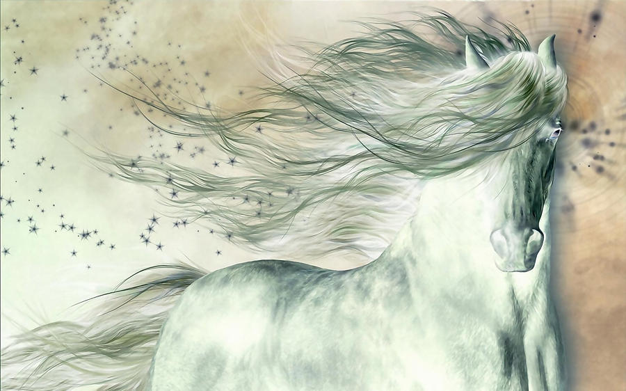 Horse Dream Mixed Media by Marvin Blaine