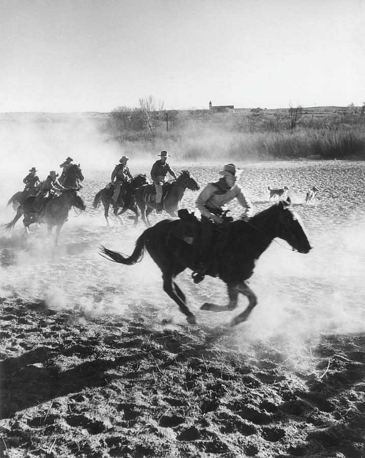 Horse Riding Photograph by W. Eugene Smith
