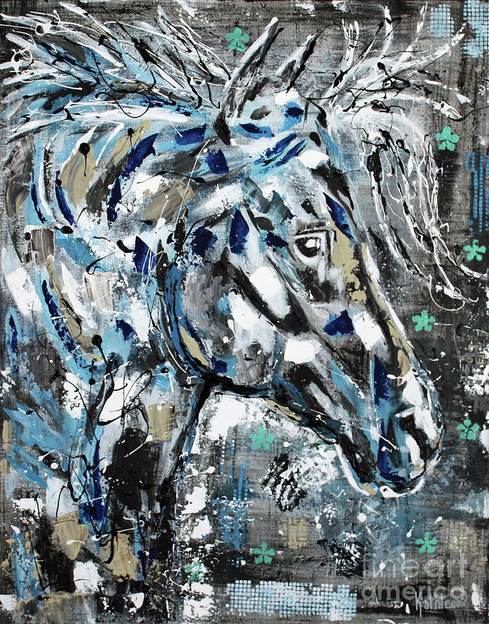 Horse Spirit Painting by Kathleen Artist PRO