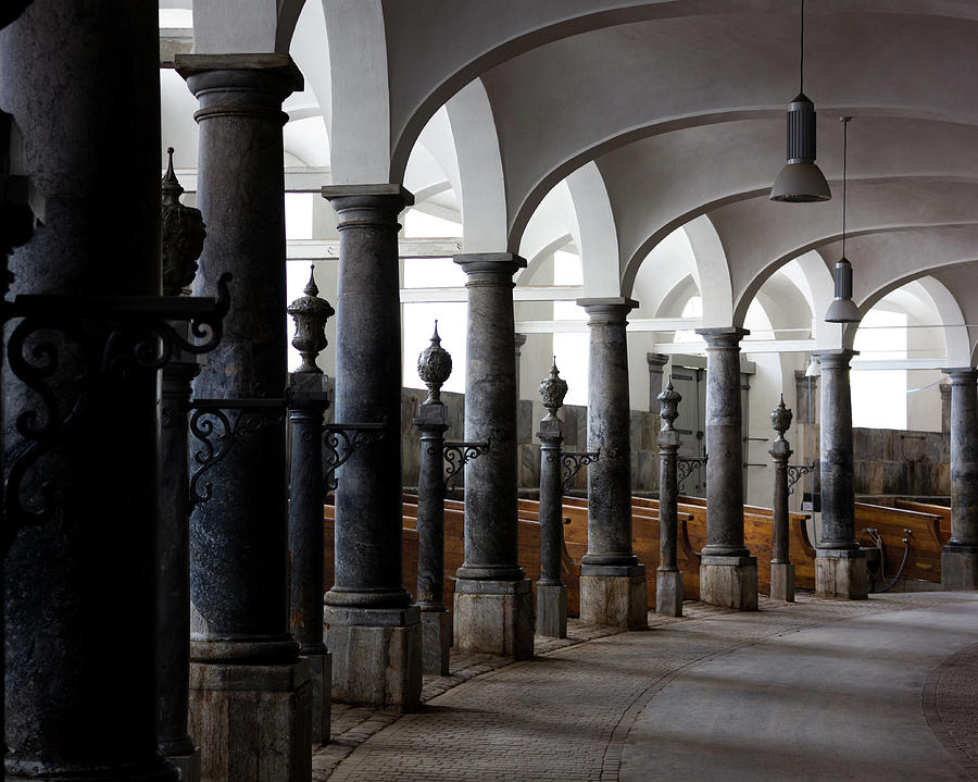 Horse Stalls of the Royal Stables in Copenhagen Denmark Photograph by William Dickman
