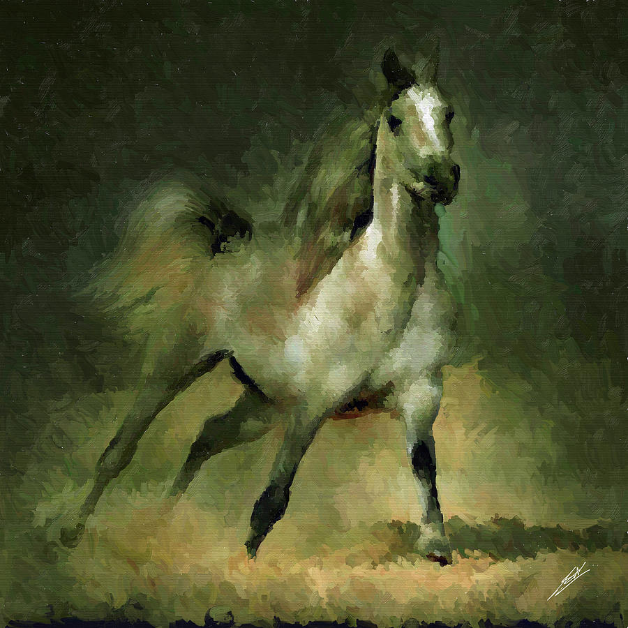 Horse2 Digital Art by Shreeharsha Kulkarni - Fine Art America