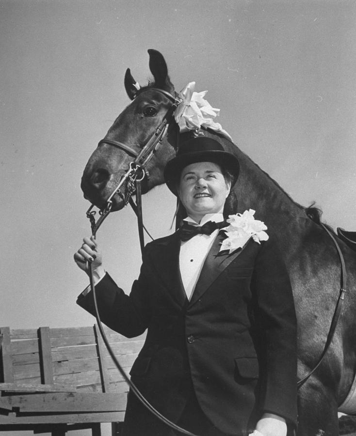 Horseback Wedding Photograph by Charles Steinheimer