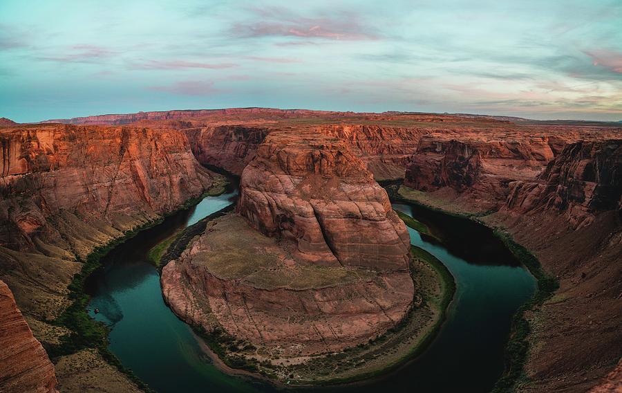 Horseshoe Bend Digital Art by Dillon Wehde