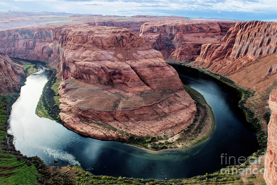 Horseshoe Bend Photograph by Ed Taylor