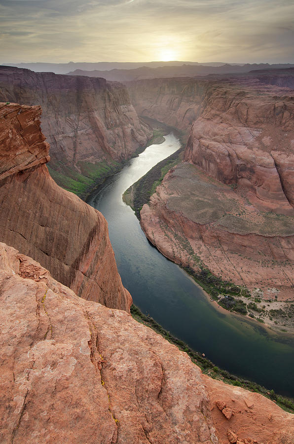 Horseshoe Bend Of The Colorado River Photograph by Alan Majchrowicz