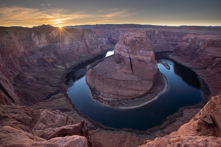 Horseshoe Bend Overlook Photograph by April Xie