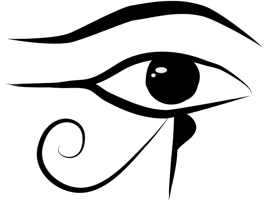 Horus Eye Digital Art by Patricia Piotrak
