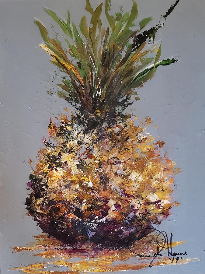 Pineapple Painting - Hospitality by John Henne