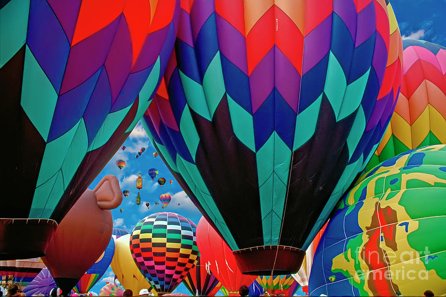 Hot Air Ballooning 2 Photograph by David Zanzinger