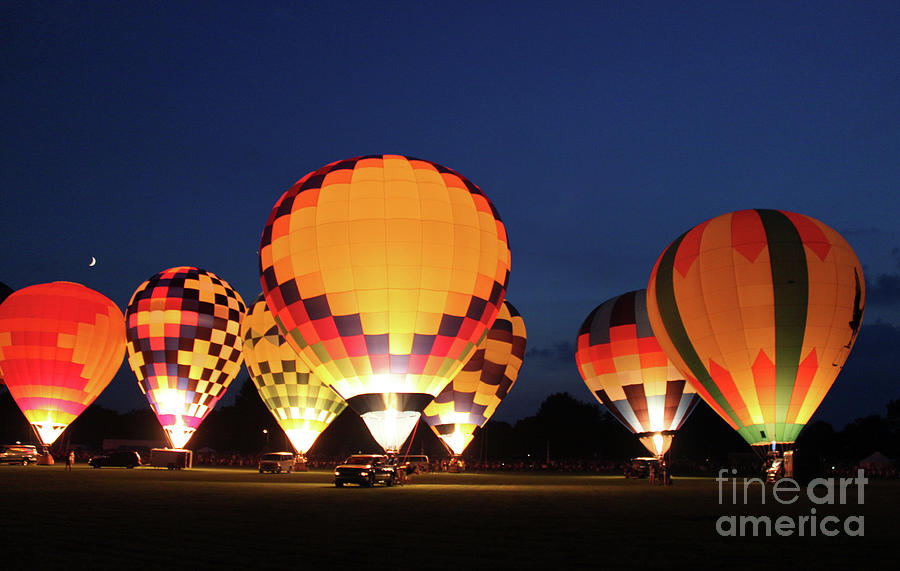 Hot Air Balloons in Findlay 6235 Photograph by Jack Schultz