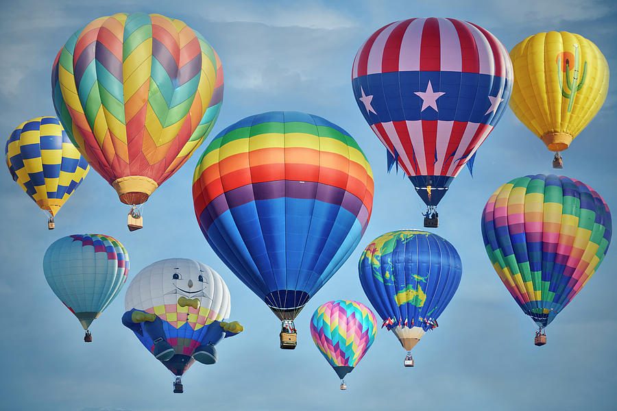 Hot Air Balloons Photograph by Paul Freidlund