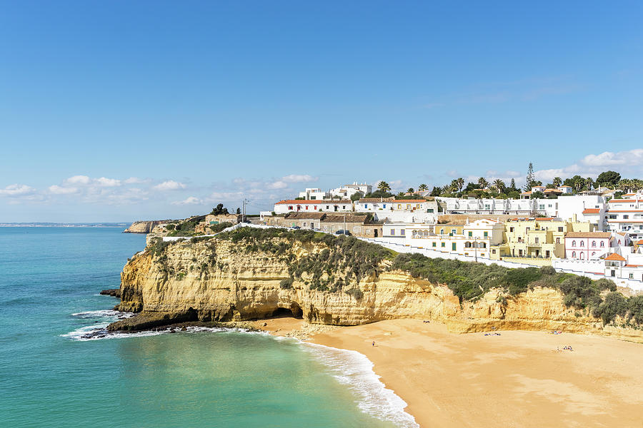 Hot and Beautiful Carvoeiro - Because You Need a Vacation in the Sun Photograph by Georgia Mizuleva