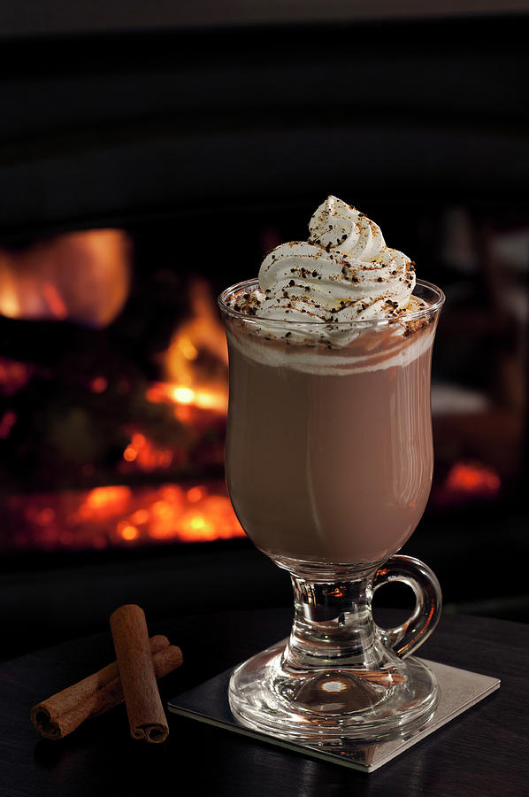 Hot Chocolate By The Fire Photograph by Nightanddayimages