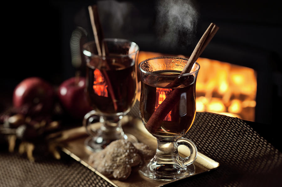 Hot Cider By The Fire Photograph by Nightanddayimages