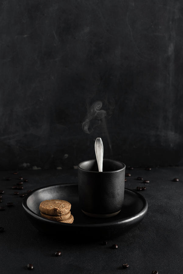 Hot Coffee In A Cup Photograph by Corina Bouweriks Fotografie