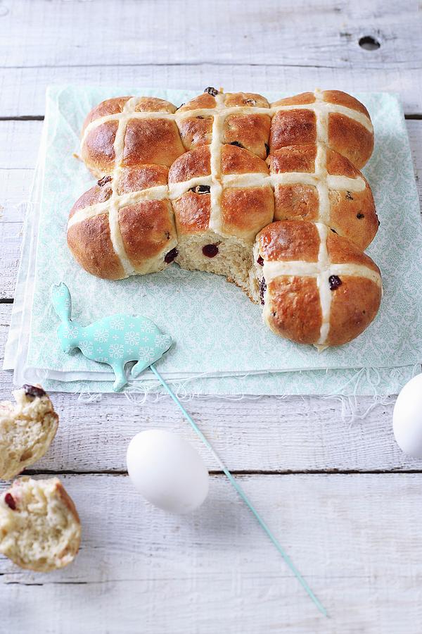 Hot Cross Buns easter Speciality From England Photograph by Zita Csig
