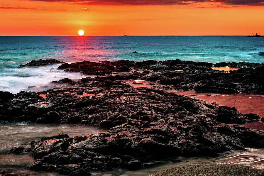 Hot Lava Sunset by John Hight Hot Lava Sunset by John Hight