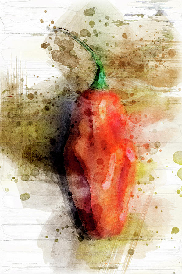 Hot Pepper Digital Art