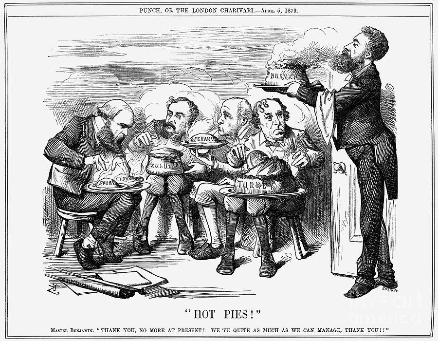 Hot Pies, 1879. Artist Joseph Swain Drawing by Print Collector