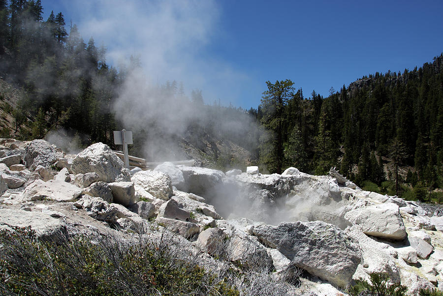 Hot Sulfur Springs Photograph by Wade Eakle