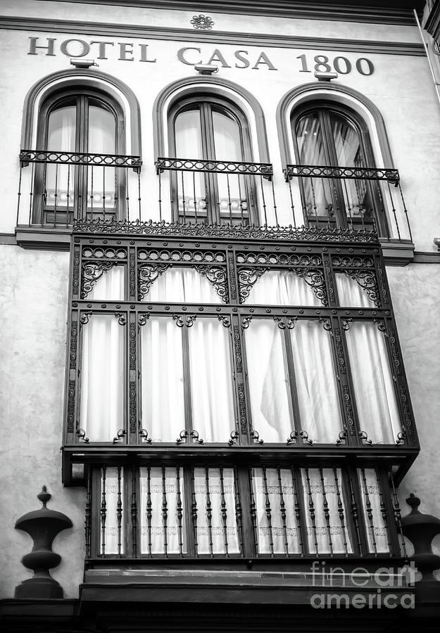 Hotel Casa 1800 Seville Photograph by John Rizzuto