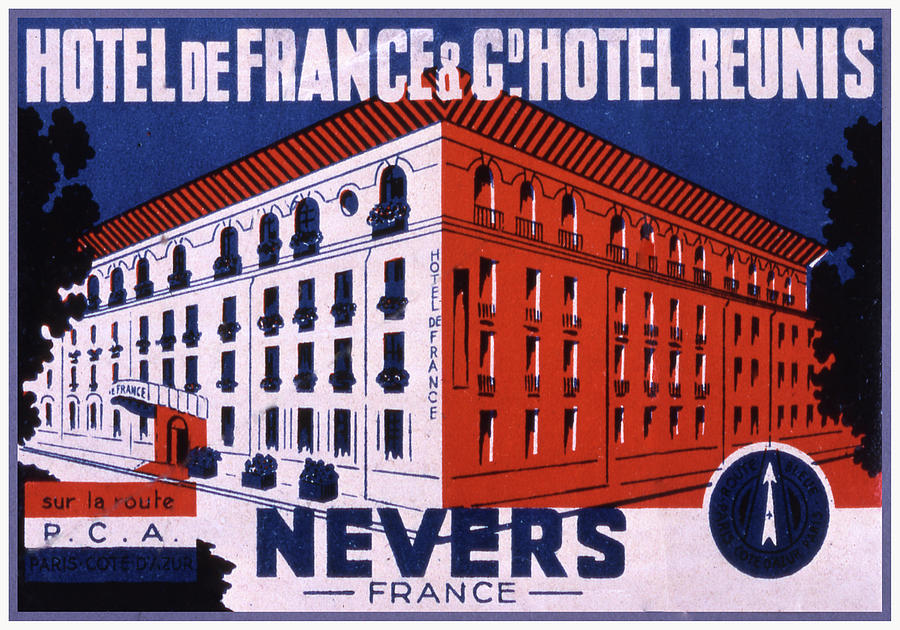 Hotel de France Painting by Unknown - Fine Art America