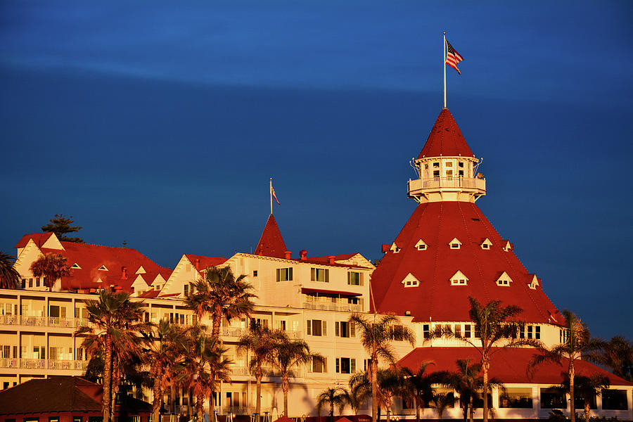 Hotel del Coronado Sunset Photograph by Kyle Hanson