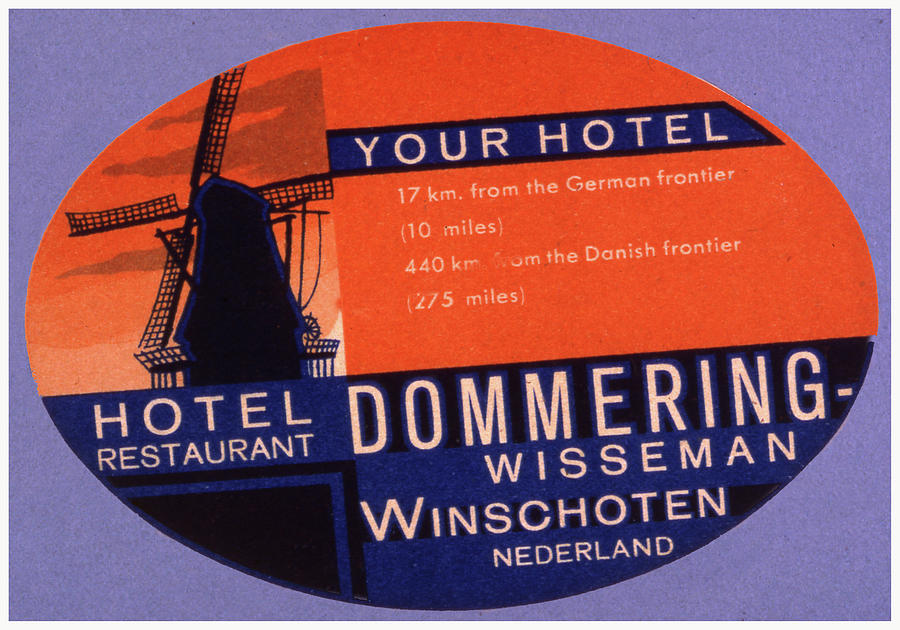 Hotel Dommering-Wisseman Painting by Unknown
