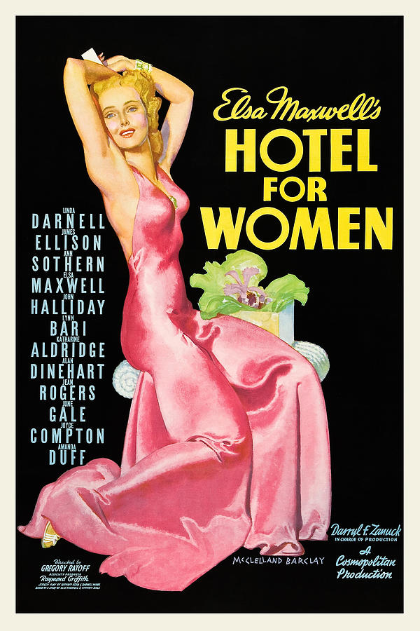 Hotel for Women Painting by McClelland Barclay