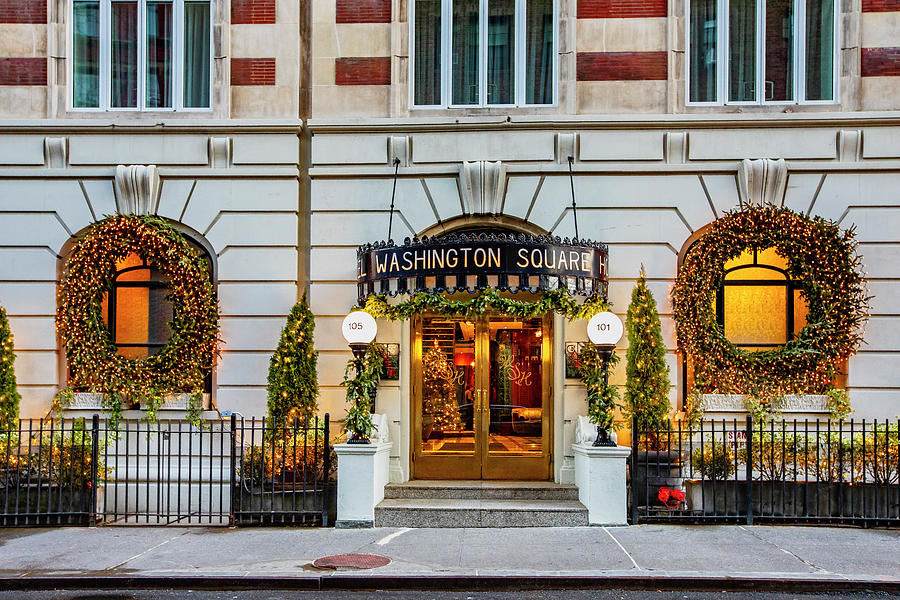 Hotel, Greenwich Village, Nyc Digital Art by Lumiere