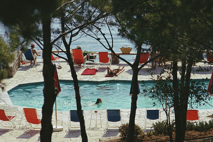 Hotel Il Pellicano Photograph by Slim Aarons