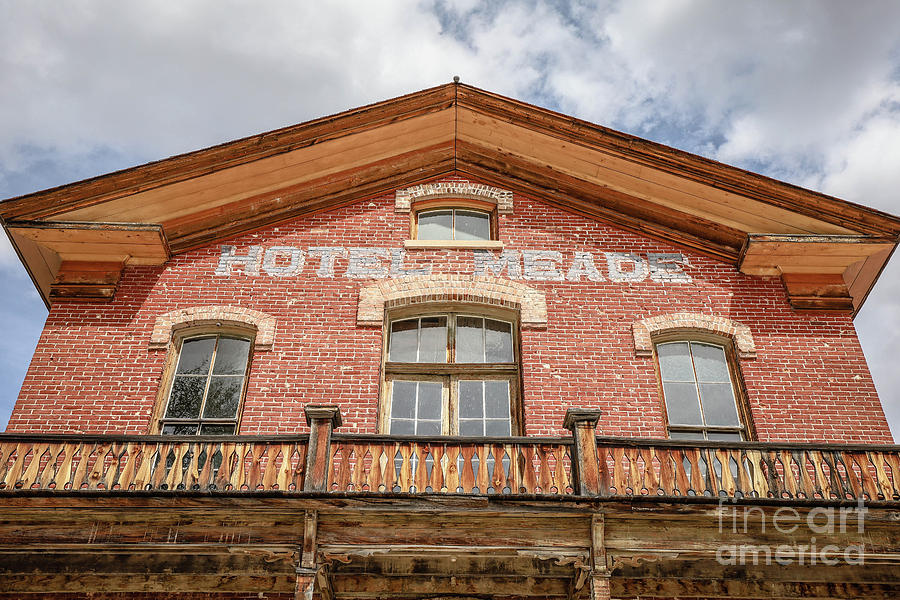 Hotel Meade Bannack Montana Photograph by Edward Fielding