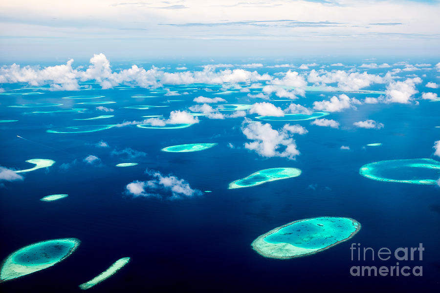 Untouched Photograph - Hotel On The Island Maldives Indian by Andrey Armyagov Untouched Photograph - Hotel On The Island Maldives Indian by Andrey Armyagov