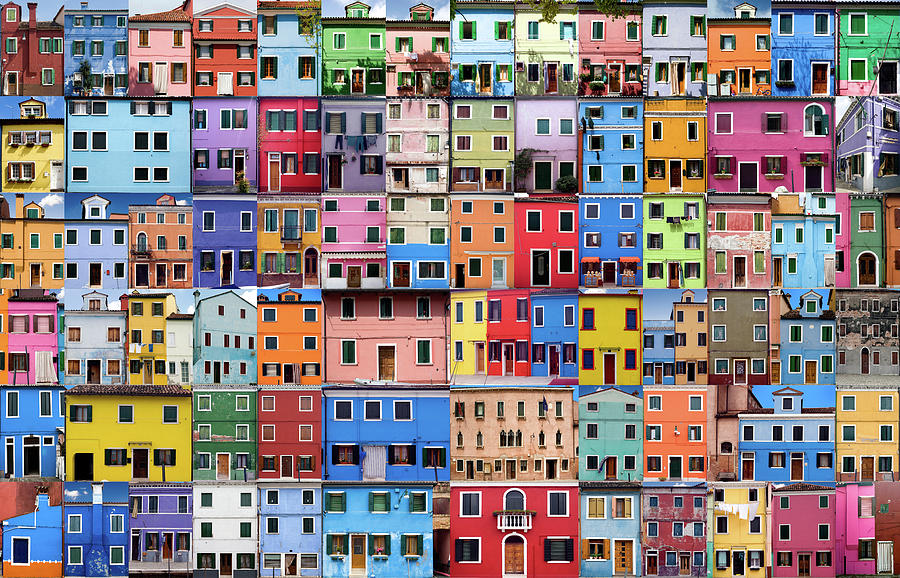 House And Home In Colour - Xxxlarge Photograph by Peteraustin House And Home In Colour - Xxxlarge Photograph by Peteraustin