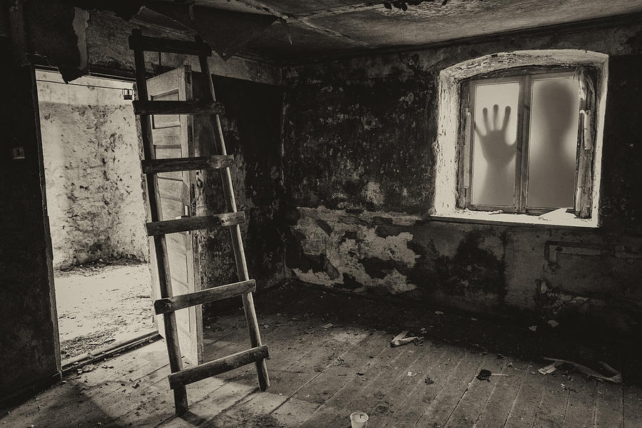 House Ghost Photograph by Normunds Kaprano