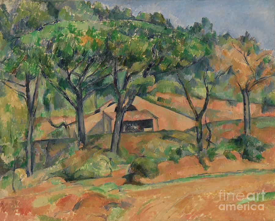 House In Provence, C.1890 Painting by Paul Cezanne