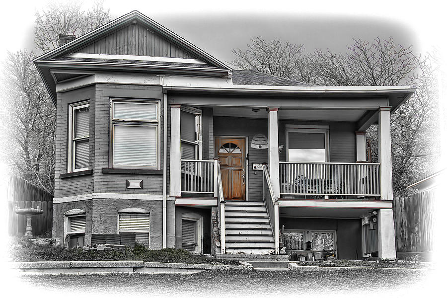 House In The Avenues Black And White Photograph by Nick Gray | Fine Art