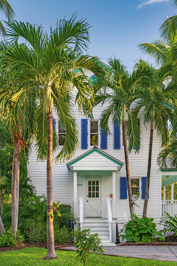 House, Islamorada, Florida Digital Art by Laura Zeid
