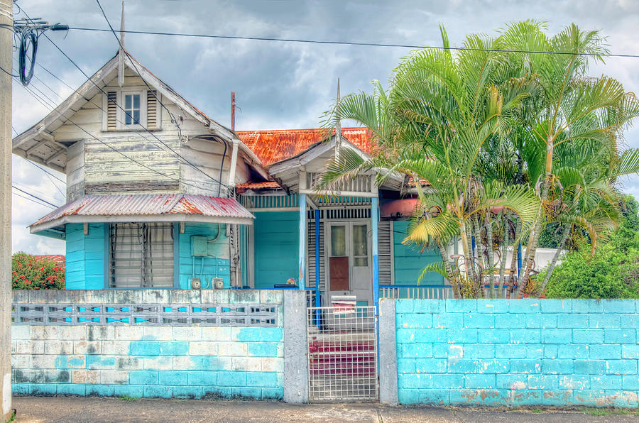 House of Blues, Trinidad Photograph by Nadia Sanowar