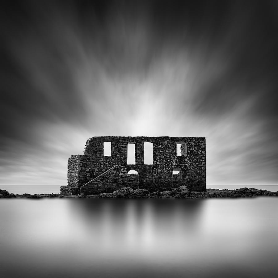 Black And White Photograph - House Of Ghosts by George Digalakis