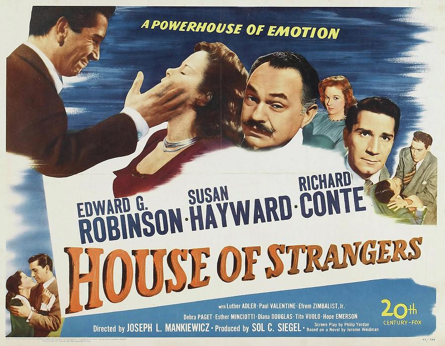 House Of Strangers -1949-. Photograph by Album
