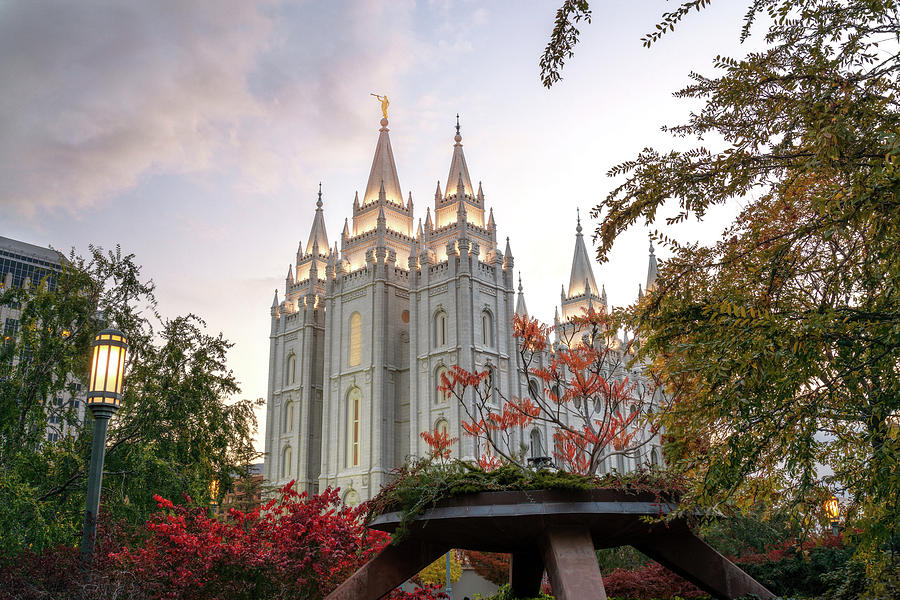 Salt Lake City Photograph - House of the Lord by Dustin LeFevre