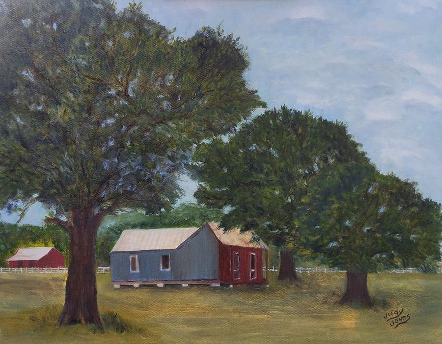 House On River Road Painting