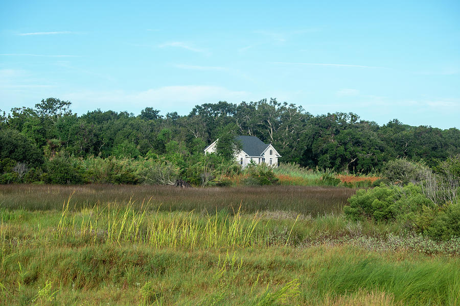 House on the Marsh Photograph by Mary Ann Artz