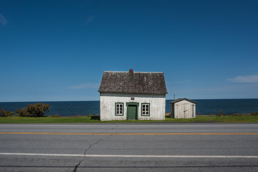 Architecture Photograph - House On The Road 132 Gaspsie by Patrick Dessureault