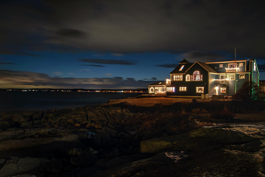 House On The Water - Maine Photograph by Joann Vitali