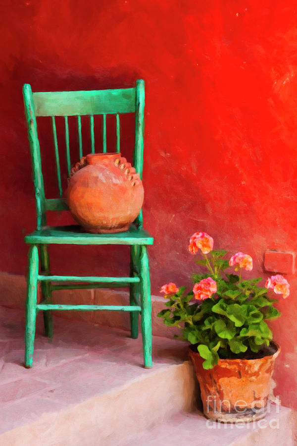 House Porch, Mexico. Photograph by Brenda Tharp