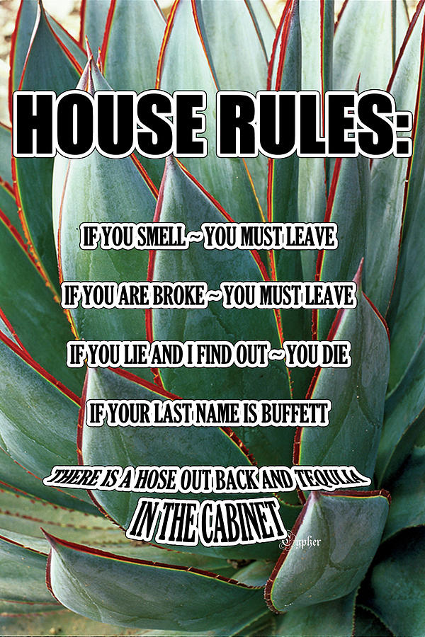 House Rules Digital Art by Totally WICKED District House Rules Digital Art by Totally WICKED District
